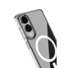 Newface Samsung Galaxy S25 Edge Kılıf Magneticsafe Şeffaf Silikon - Şeffaf