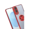 Newface Samsung Galaxy S25 Edge Kılıf Montreal Yüzüklü Silikon Kapak
