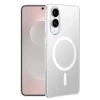 Newface Samsung Galaxy S25 Edge Kılıf PC Zara Magsafe Şeffaf Kılıf - Şeffaf