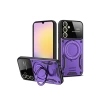 Newface Samsung Galaxy S25 Kılıf Joy Lens Standlı Kapak