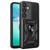 Newface Samsung Galaxy S25 Kılıf Pars Lens Yüzüklü Silikon