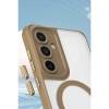 Newface Samsung Galaxy S25 Plus Kılıf Enka Magsafe Silikon Kılıf