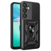 Newface Samsung Galaxy S25 Plus Kılıf Pars Lens Yüzüklü Silikon