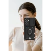Newface Samsung Galaxy S25 Plus Kılıf Zuma Kartvizitli Yüzüklü Silikon