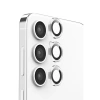 Newface Samsung Galaxy S25 Raze Metal Kamera Lens - Gümüş