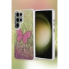 Newface Samsung Galaxy S25 Ultra Kılıf Blade Aynalı Desenli Kapak