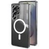 Newface Samsung Galaxy S25 Ultra Kılıf Magneticsafe Şeffaf Silikon - Şeffaf