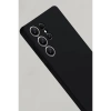 Newface Samsung Galaxy S25 Ultra Kılıf Nano içi Kadife Silikon - Siyah