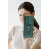 Newface Samsung Galaxy S25 Ultra Kılıf Zuma Kartvizitli Yüzüklü Silikon
