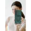 Newface Samsung Galaxy S25 Ultra Kılıf Zuma Kartvizitli Yüzüklü Silikon