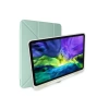 Newface Samsung Galaxy Tab A9 Plus Kılıf Kalemlikli Mars Tablet Kılıfı - Açık Yeşil