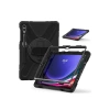 Newface Samsung Galaxy X610 Tab S9 FE Plus 12.4 Kılıf Amazing Tablet Kapak - Siyah