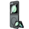 Newface Samsung Galaxy Z Flip 5 Kılıf Blur Fold Magsafe Kapak - Mat Siyah