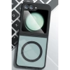 Newface Samsung Galaxy Z Flip 5 Kılıf Blur Fold Magsafe Kapak - Mat Siyah