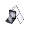 Newface Samsung Galaxy Z Flip 5 Kılıf Fold Element Kapak - Mor