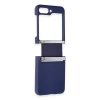 Newface Samsung Galaxy Z Flip 6 Kılıf Belt Flip Kapak - Lacivert