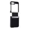 Newface Samsung Galaxy Z Flip 6 Kılıf Belt Flip Kapak - Siyah