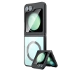 Newface Samsung Galaxy Z Flip 6 Kılıf Blur Fold Magsafe Kapak - Siyah