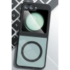 Newface Samsung Galaxy Z Flip 6 Kılıf Blur Fold Magsafe Kapak - Siyah