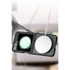 Newface Samsung Galaxy Z Flip 6 Kılıf Blur Fold Magsafe Kapak - Siyah