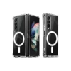 Newface Samsung Galaxy Z Fold 4 Kılıf Magneticsafe Şeffaf Silikon - Şeffaf