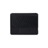 Newface T5206D iPad 10.2 (7.nesil) Kılıf İnter Ledli Klavyeli Tablet Kılıfı - Siyah