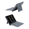 Newface T5504D iPad Pro 11 (2024) Kılıf Palermo Ledli Klavyeli Standlı Tablet Kılıfı - Siyah