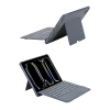 Newface T5510D iPad Pro 13 (2024) Kılıf Palermo Ledli Klavyeli Standlı Tablet Kılıfı - Siyah