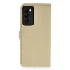 Newface Tecno Camon 18 Kılıf Trend S Plus Kapaklı Kılıf - Gold