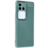 Newface Vivo V30 5G Kılıf Auto Focus Kapak - Koyu Yeşil