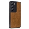 Newface Vivo V30 Lite 4G Kılıf Flip Cover - Taba