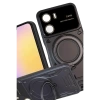 Newface Vivo Y16 Kılıf Joy Lens Standlı Kapak - Siyah