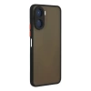 Newface Vivo Y16 Kılıf Montreal Silikon Kapak - Siyah
