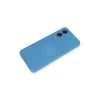 Newface Vivo Y17S Kılıf Nano içi Kadife Silikon - Mavi