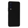Newface Vivo Y17S Kılıf Nano içi Kadife Silikon - Siyah