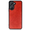 Newface Vivo Y18 Kılıf Aras Deri Kapak - Kırmızı