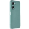 Newface Vivo Y18 Kılıf Auto Focus Karbon Kapak - Koyu Yeşil