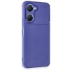 Newface Vivo Y18 Kılıf Auto Focus Karbon Kapak - Lacivert
