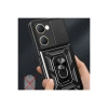 Newface Vivo Y18 Kılıf Pars Lens Yüzüklü Silikon - Kırmızı