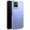 Newface Vivo Y21S Kılıf Lüx Şeffaf Silikon