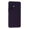 Newface Vivo Y27 Kılıf Nano içi Kadife Silikon