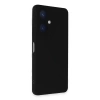 Newface Vivo Y27 Kılıf Nano içi Kadife Silikon - Siyah