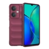 Newface Vivo Y27 Kılıf Optimum Silikon - Bordo