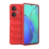 Newface Vivo Y27 Kılıf Optimum Silikon - Kırmızı