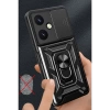 Newface Vivo Y27 Kılıf Pars Lens Yüzüklü Silikon