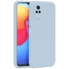 Newface Vivo Y53S Kılıf Nano içi Kadife Silikon - Buz Mavi