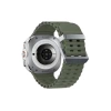 Newface Watch 7 Ultra KR417 Rug Silikon Kordon - Koyu Yeşil