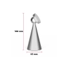 Newface WS01 Magnetli Holder - Gümüş