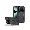 Newface Xiaomi 14T Pro Kılıf Joy Lens Standlı Kapak - Siyah