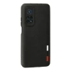 Newface Xiaomi Mi 10T Kılıf Loop Deri Silikon - Siyah